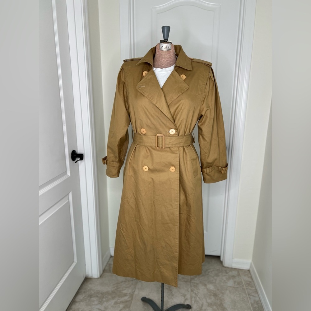 Elegant Brown Trench Coat
